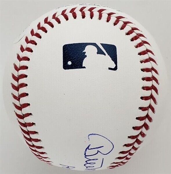 Bill Mazeroski "HOF 01" Signed OML Baseball (JSA COA) Pittsburgh Pirates HOF 3.B