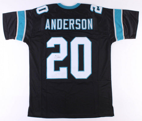 C J. Anderson Signed Panthers  Jersey (JSA) Super Bowl "L" Champ / Running Back