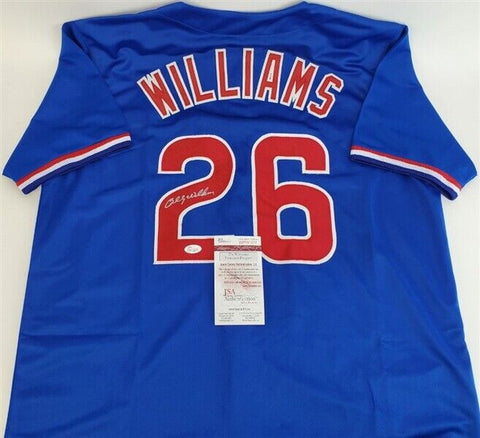 Billy Williams Signed Chicago Cub Jersey (JSA COA) 1972 Batting Champ / HOF 1987