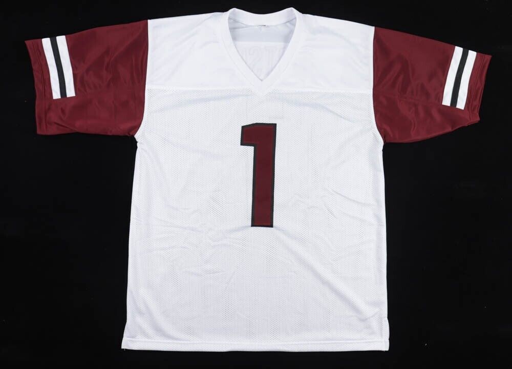 Jahan Dotson Signed Washington Commanders Jersey (JSA) 2022 1st Round Draft Pick