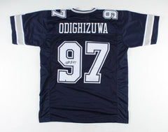 Osa Odighizuwa Signed Dallas Cowboys Jersey (JSA COA) 2021 3rd Rnd Pk Def Tckle