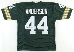 Donny Anderson Signed Green Bay Packer Jersey (JSA COA) 2xSuper Bowl Champion RB