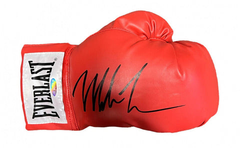 Mike Tyson Signed Everlast Boxing Glove (Tri Star Holo) Iron Mike / Kid Dynomite