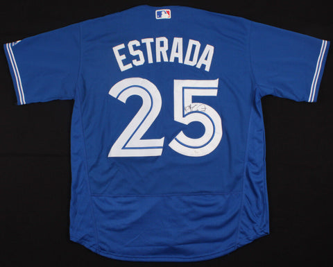 Marco Estrada Signed Toronto Blue Jays Majestic On Field Style Jersey (JSA COA)