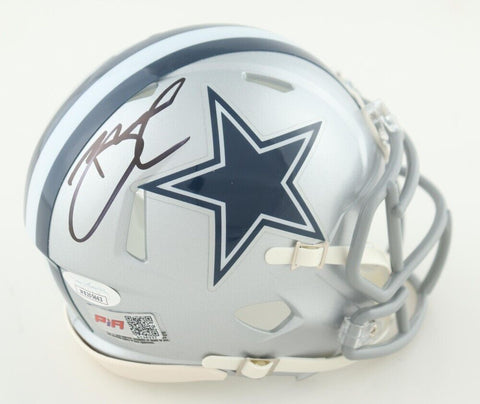 Brandin Cooks Signed Dallas Cowboys Mini Helmet (JSA COA) 2014 1st Rnd Draft Pck