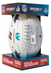 Tampa Bay Buccaneers Super Bowl LV Logo Football / Tom Brady's Final NFL Title