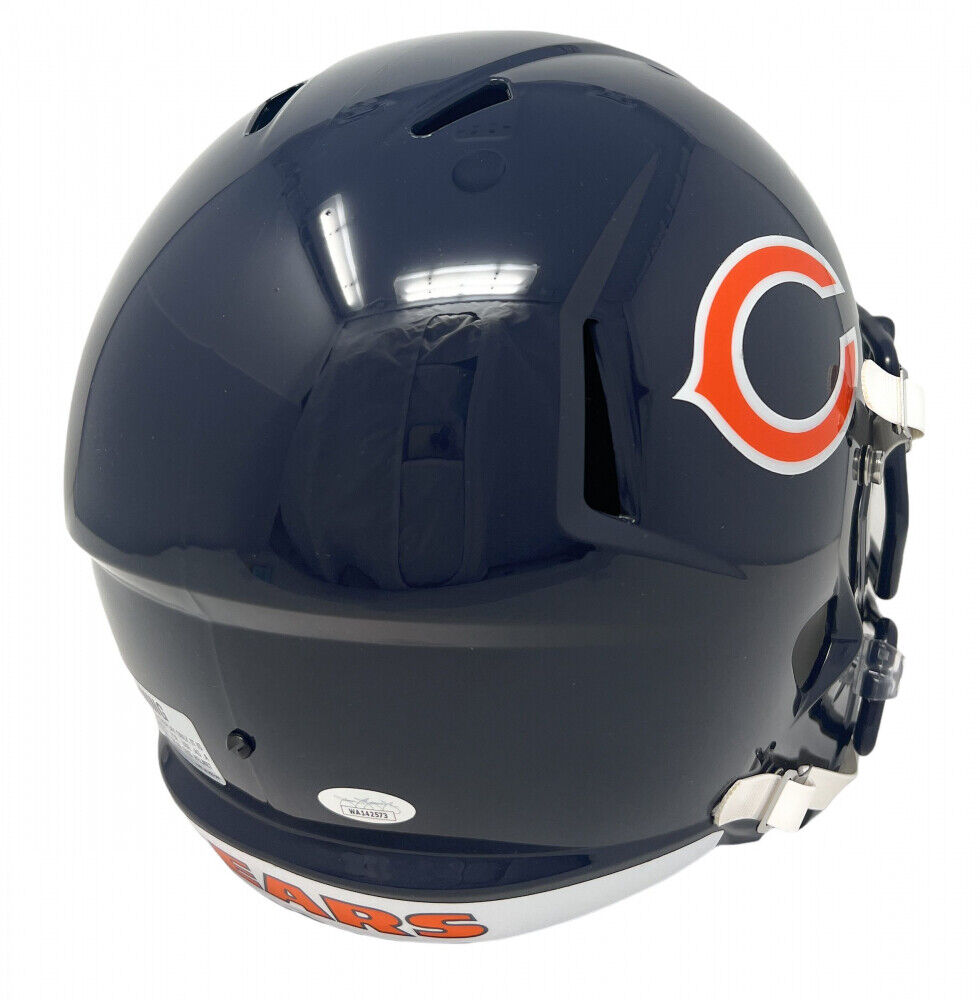 Devin Hester Signed Chicago Bears Full-Size Speed Helmet (JSA COA) Kick Returner