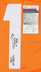 Velus Jones Jr Signed Tennessee Volunteers Jersey (JSA COA) Chicago Bears WR