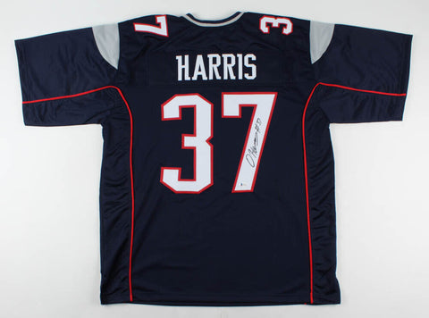 Damien Harris Signed Patriots Jersey (Beckett COA) New England's #1 Running Back