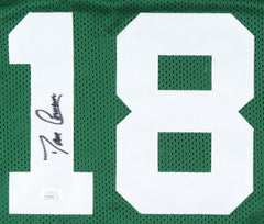 Dave Cowens Signed Celtics Green Jersey (JSA COA) 2×NBA champion / 1973 NBA MVP