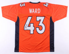 T.J.Ward Signed Denver Broncos Jersey (JSA) Super Bowl 50 Champ / Defensive Back
