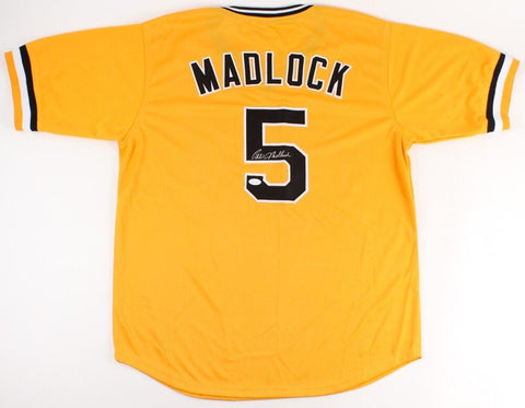 Bill Madlock Signed Pittsburgh Pirates Jersey (JSA COA) 4×NL Batting Champion