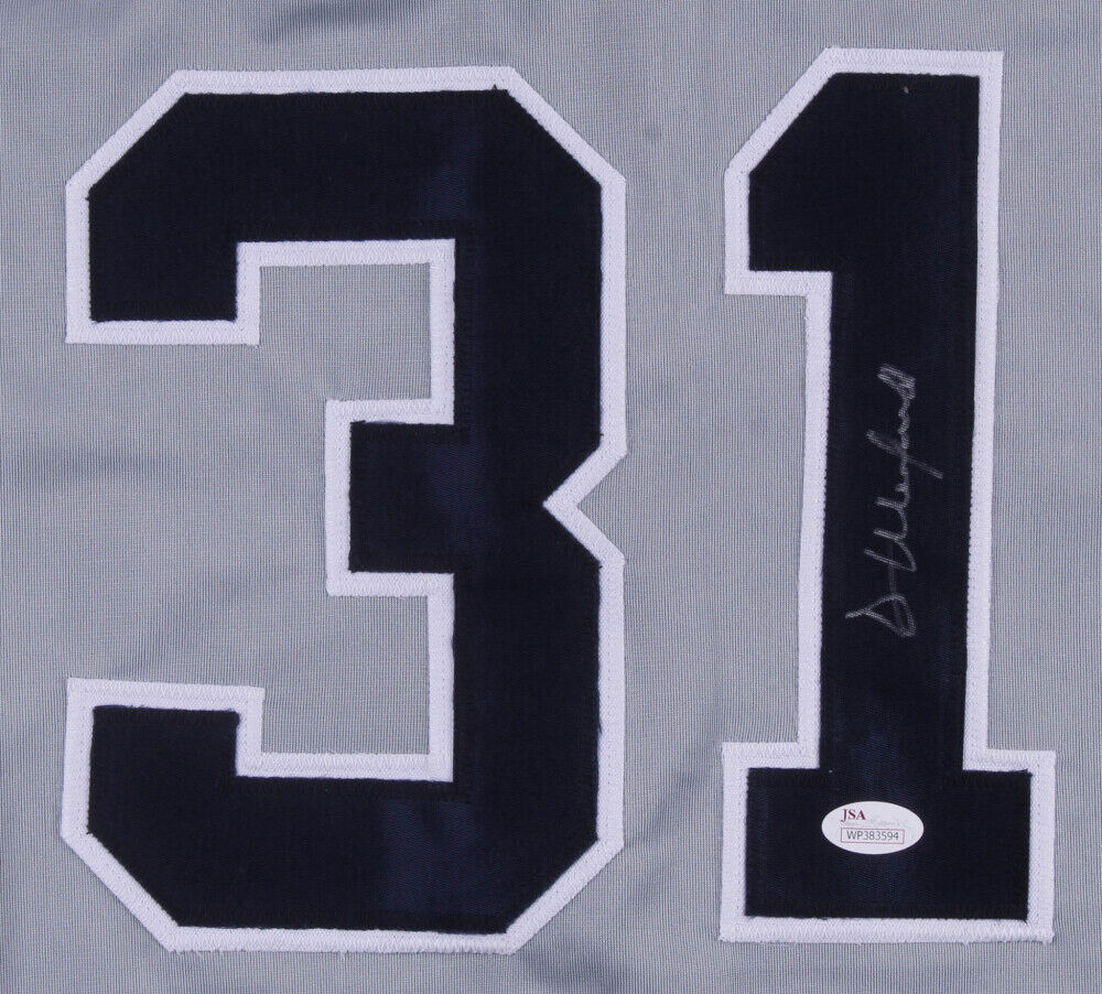 Dave Winfield Signed New York Yankees Career Highlight Stat Jersey