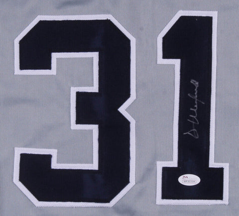 Dave Winfield Signed New York Yankees Career Highlight Stat Jersey (JSA COA)