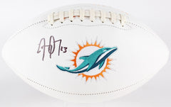 Jay Ajayi Signed Dolphins Logo Football (JSA COA) Pro Bowl Running Back (2016)