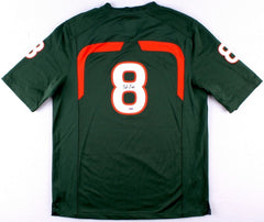 Duke Johnson Signed University of Miami Hurricanes Jersey (PSA COA) Texans R.B.