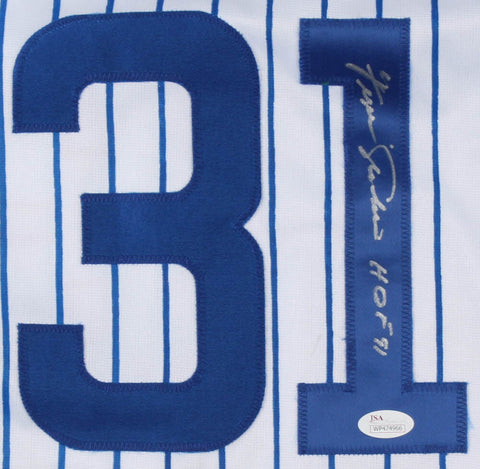 Fergie Jenkins Signed Chicago Cubs Jersey (JSA COA) 3×All-Star 1967,1971,1972