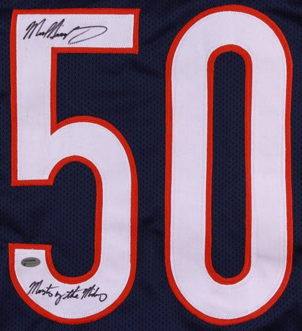 Mike Singletary Signed Bears Jersey Inscribed "Monsters of the Midway" Schwartz