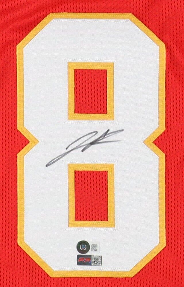 Justyn Ross Signed Kansas City Chiefs Jersey (Beckett) Ex-Clemson Wide –