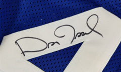 Dan Issel Signed Kentucky Wildcats Blue Custom Jersey (JSA COA) Denver Nuggets