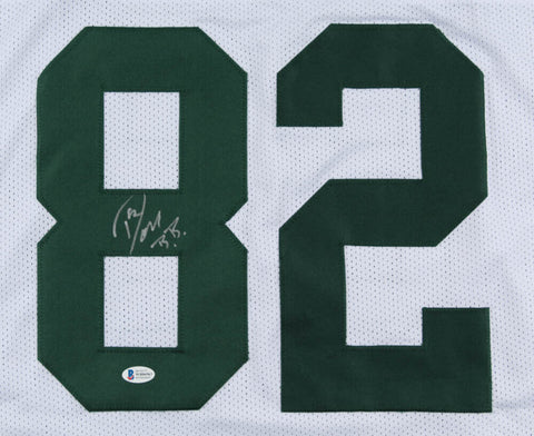 Don Beebe Signed Green Bay Packers Jersey (Beckett COA) Super Bowl XXXI Champ WR