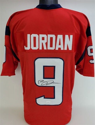 Brevin Jordan Signed Houston Texans Jersey (JSA COA) 2021 Draft Pick Tight End