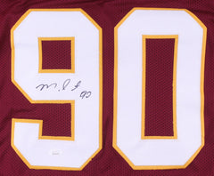 Montez Sweat Signed Washington Redskins Jersey (JSA COA) 2019 1st Round Pick L.B