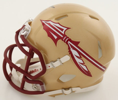 Jimbo Fisher Signed Florida State Seminole Mini-Helmet (PSA COA) 2013 NCAA Champ