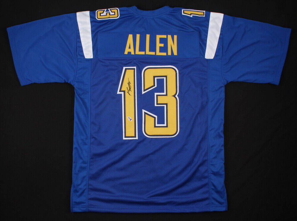 Keenan Allen Signed Los Angeles Chargers Jersey (Beckett COA) 2017 Pro –