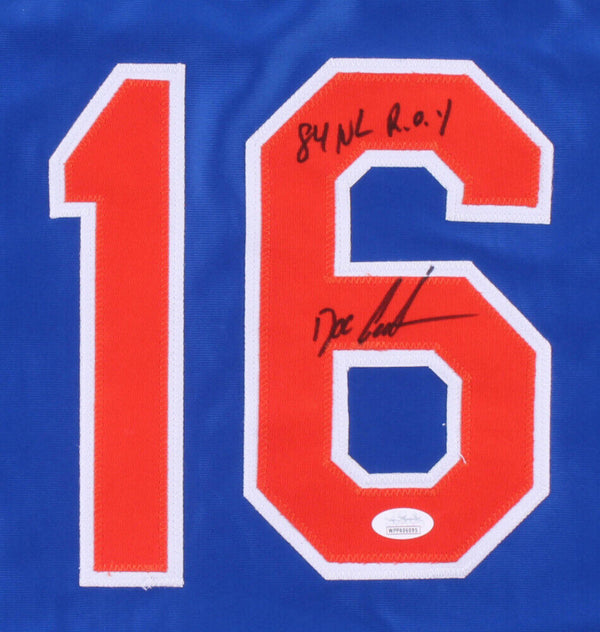 Dwight Gooden Signed New York Mets Jersey Inscribed