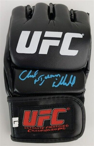 Chuck “The Iceman” Liddell Signed UFC Glove (PSA COA) Light Heavyweight Champ