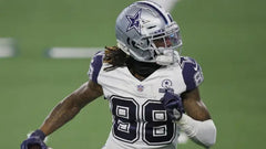 CeeDee Lamb Cowboys Signed Mini Helmet (JSA) Dallas 2021 Pro Bowl Receiver