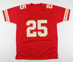 Clyde Edwards-Helaire Signed Kansas City Chiefs Jersey (Beckett Holo) #1 Pk LSU