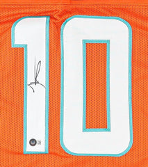 Tyreek Hill Signed Miami Dolphins Jersey (Beckett) 6xPro Bowl Wide Receiver