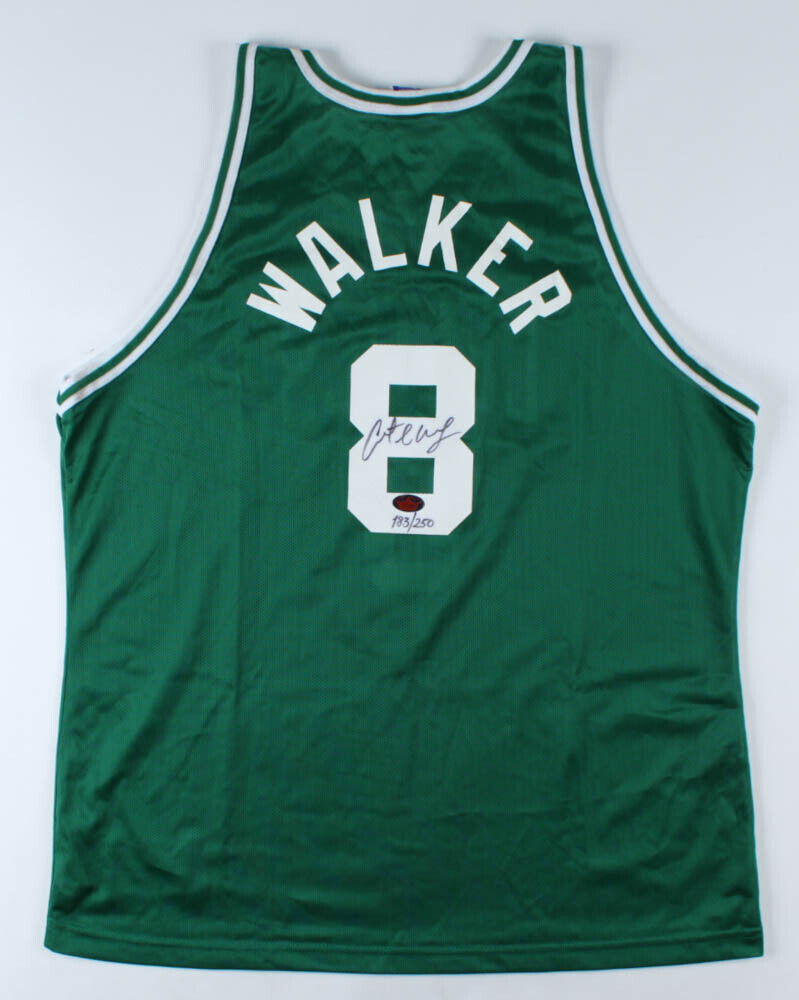 Antoine Walker Signed Boston Celtics Jersey (Fleer Holo)Limited Edition #183/250