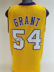 Horace Grant Signed Los Angeles Lakers Jersey (JSA COA) 4xNBA Champion Pwr Frwrd