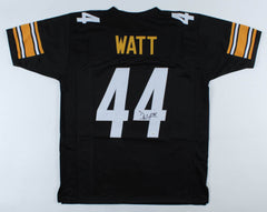 Derek Watt Signed Steeler Black Road Jersey (JSA COA) Pittsburgh Starting F..B.