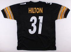 Mike Hilton Signed Steelers Jersey (TSE COA) Pittsburgh Starting Cornerback