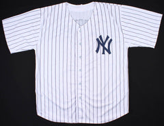 Barry Foote Signed Yankees Jersey Inscribed "'81 AL Champs" (JSA COA) Catcher