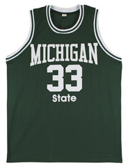 Magic Johnson Signed Michigan State Spartans Jersey (Beckett) L.A. Lakers 3xMVP