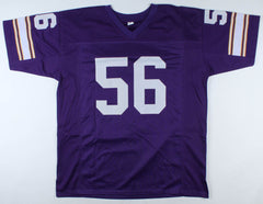 Chris Doleman Signed Minnesota Vikings Signed Jersey (Radtke COA) 8xPro Bowl DE