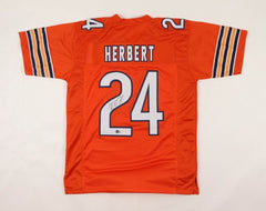 Khalil Herbert Signed Chicago Bears Jersey (Beckett) 2nd Year Running Back