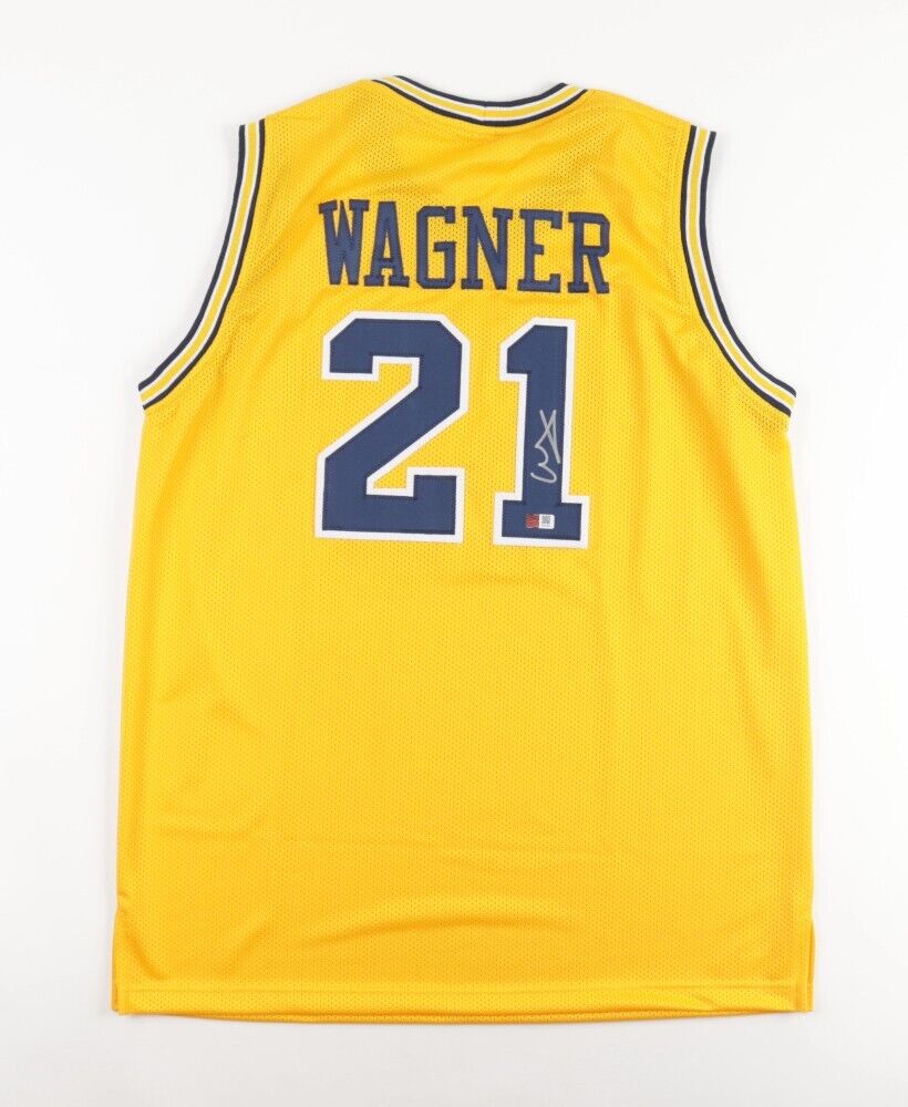 Franz Wagner Signed Michigan Wolverines Jersey (PA COA) Magic 1st Rnd Pick 2021
