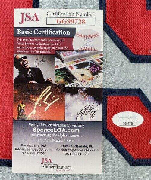John Rocker Inscribed "F*** NY" Signed Atlanta Braves Custom Jersey (JSA COA)