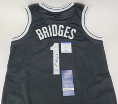 Mikal Bridges Signed Brooklyn Nets Jersey (PSA COA) 2018 1st Rnd Pk 10th Overall