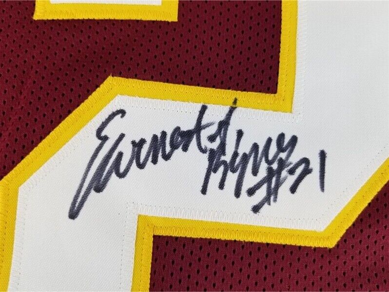 Earnest Byner Signed Washington Redskins Jersey (JSA COA) 2xSuper