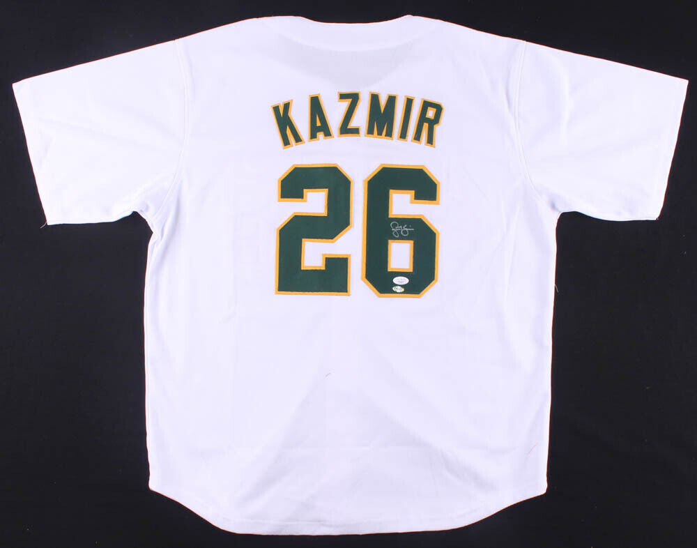 Scott Kazmir Signed Oakland Athletics A's Jersey (JSA COA) 3xAll Star Pitcher
