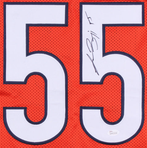 Lance Briggs Signed Chicago Bears Jersey (JSA COA) 7× Pro Bowl (2005–2011) L.B.