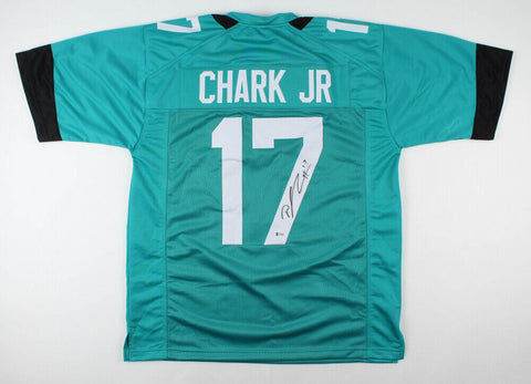 D J Chark Signed Jacksonville Jaguars Jersey (Beckett COA) Ex LSU Tiger W.R.