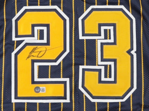 Detlef Schrempf Signed Indiana Pacers Jersey (JSA COA) 3xAll Star